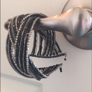 Black& Silver bracelet