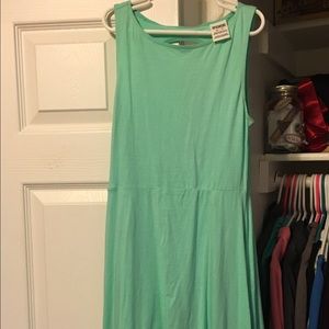 turquoise dress