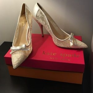Kate Spade Lisa Lace High Heels