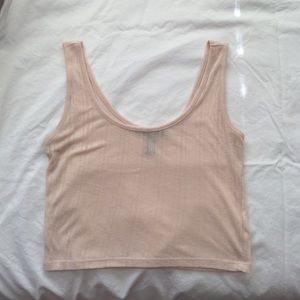 Forever 21 Peach Crop Top