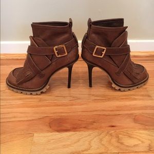 Tory Burch leather booties
