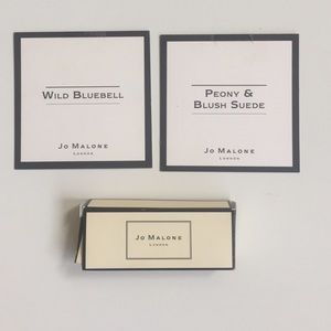 Two sample sizes of Jo Malone fragrance