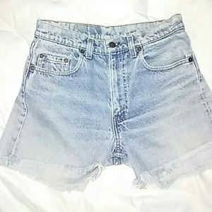 High waisted cut off LEVIS 31 W