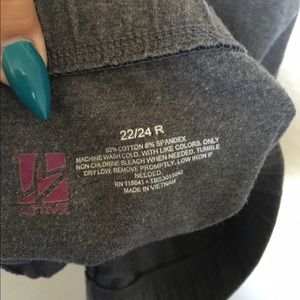 Lane Bryant Active leggings in grey!