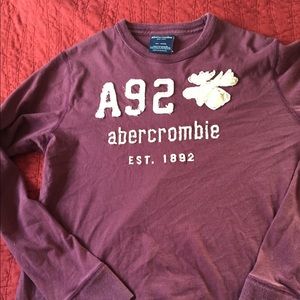 Men's A&F long sleeved shirt