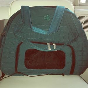 Gaiam Yoga Mat Travel Bag (Teal). NEW