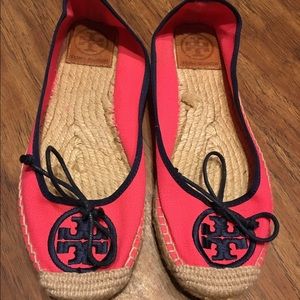 Authentic Tory Burch espadrilles shoes