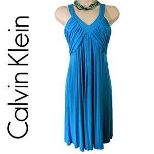 Calvin Klein 💲⬇️ sundress aqua blue size 6