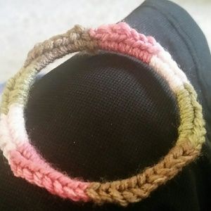 Handmade Crochet Bangle