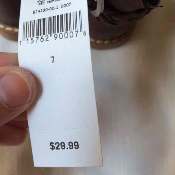 NWT Gap Toddler Girls Brown Boots - Picture 4 of 4