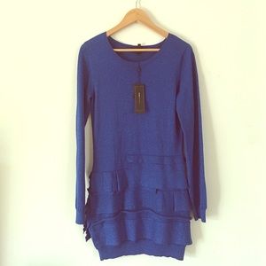 BCBG Disco sparkle shift dress