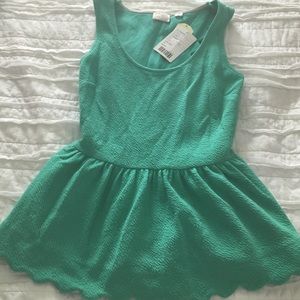 Anthropologie peplum tank
