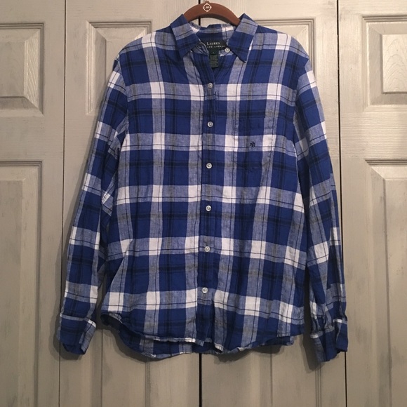 Lauren Ralph Lauren Button-Up.