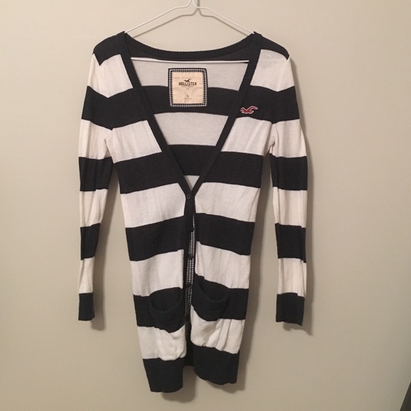 Striped cardigan
