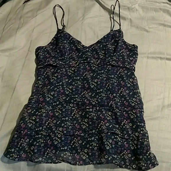 Floral tank top