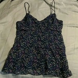 Floral tank top