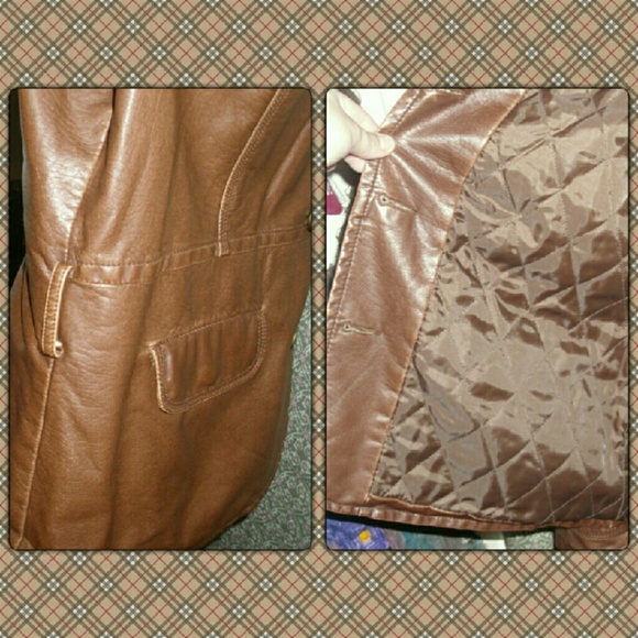 🆑FAUX LEATHER JACKET! - Picture 4 of 4