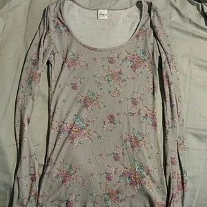 Floral long sleeve