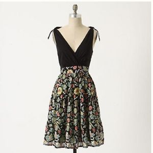 Anthro Maeve Polynesia Greetings Dress