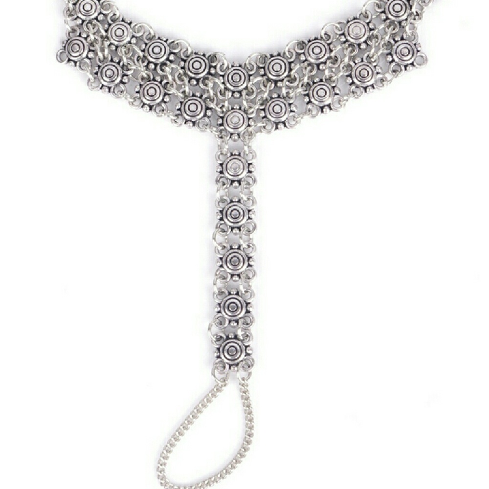 Gorgeous Bohemian Style Toe Chain Link Anklet NEW - Picture 3 of 4