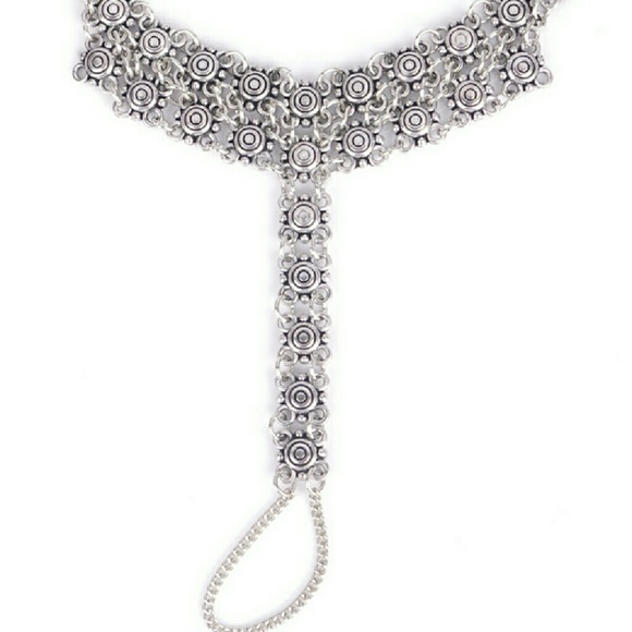 Gorgeous Bohemian Style Toe Chain Link Anklet NEW - Picture 3 of 4