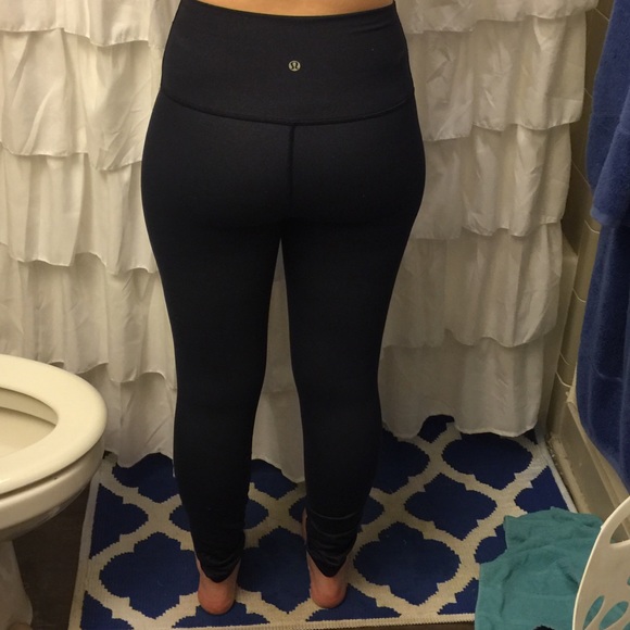 Lululemon Blue Jean looking Yoga pants