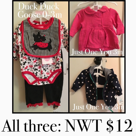 0-3 Month Old Girls Lot