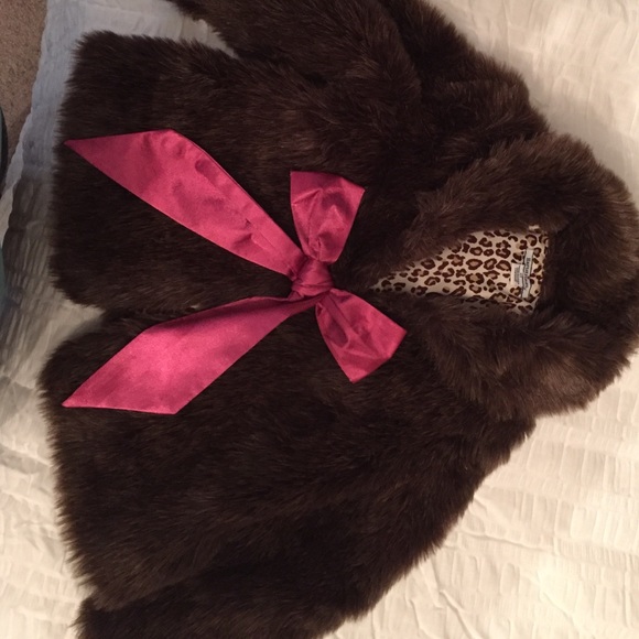 3t kids Heartstrings fur coat