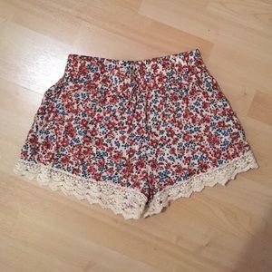 Floral shorts