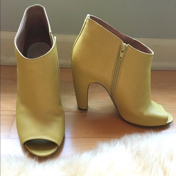 Leather Maison Margiela booties