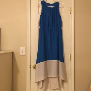 Blue Loft maxi dress