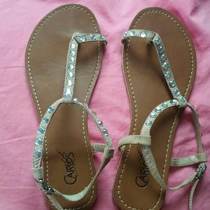 Jr's/Women's Jeweled Sandals