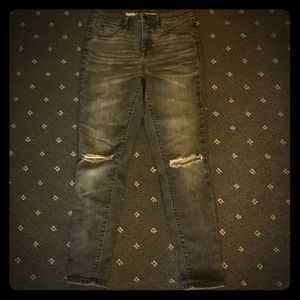 CUTE distressed skinny jeans