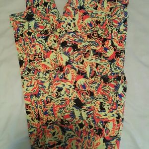 Lularoe OS leggings, VGUC