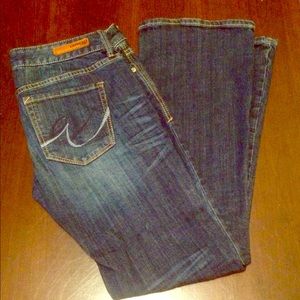 Express Boot Cut Stella Low Rise Jeans