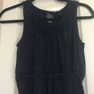 Navy motherhood maternity dress S