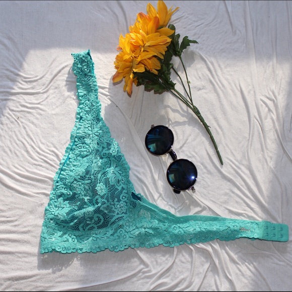 FP Galloon Lace Halter Bra