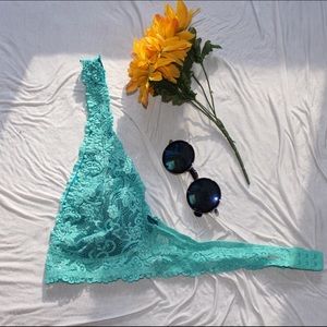 FP Galloon Lace Halter Bra