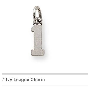 James Avery "1" charm