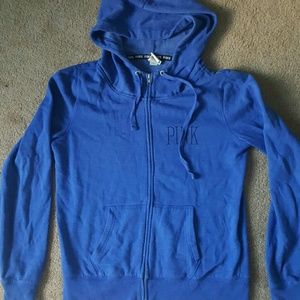 PINK VS zip up sweatshirt :)