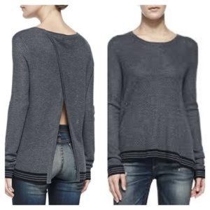 Rag & Bone/jean Nikki Split Back Pullover