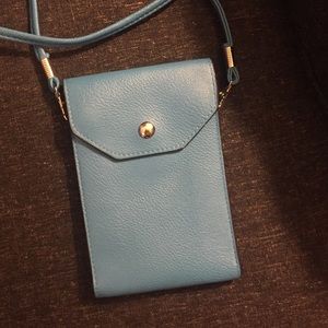 Turquoise Phone Holder/Crossbody