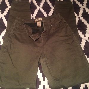 Olive green pants
