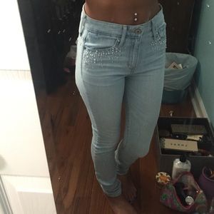 High waisted Abercrombie jeans