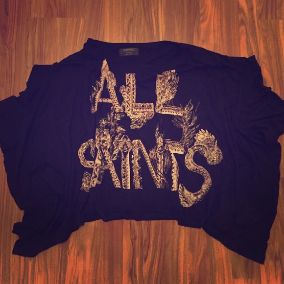 All saints oversize tee