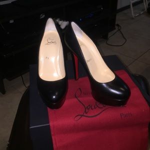 Black "Bianca" Christian louboutin pumps