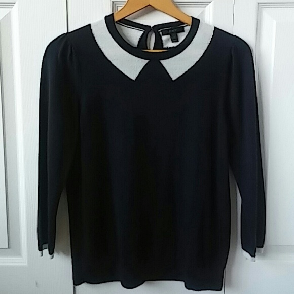 Peter Pan Print Light Sweater - J Crew