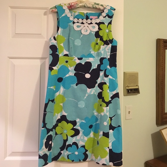Lilly Pulitzer Floral Print Dress