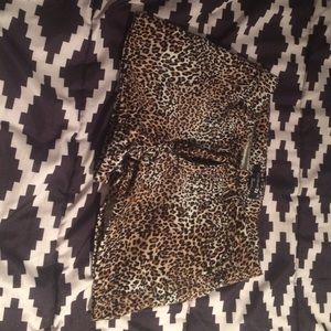 Leopard shorts