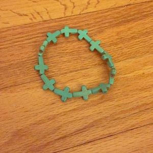 Turquoise Cross bracelet!